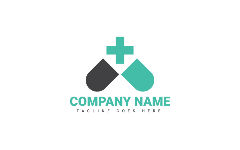 Medical Vector Logo Design Template