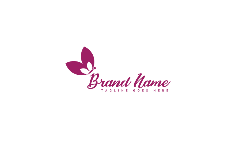 Schoonheid merk Vector Logo ontwerpsjabloon