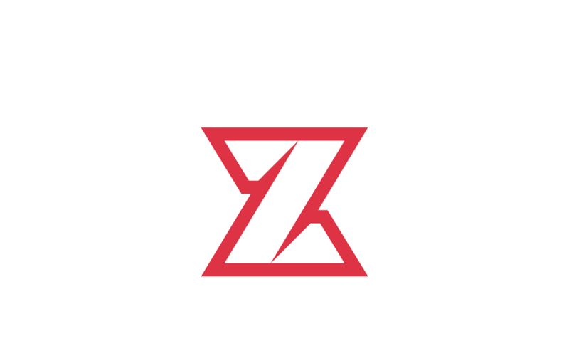 Zero - szablon logo wektora litery Z