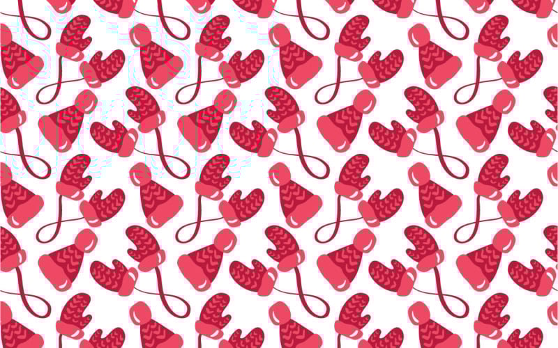 Рождественские цветочные узоры