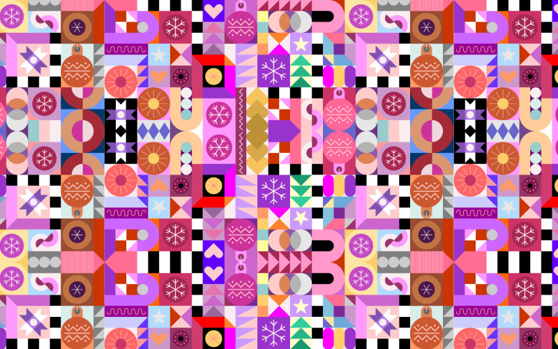 Kerst Patroon Vector Naadloos Ontwerp