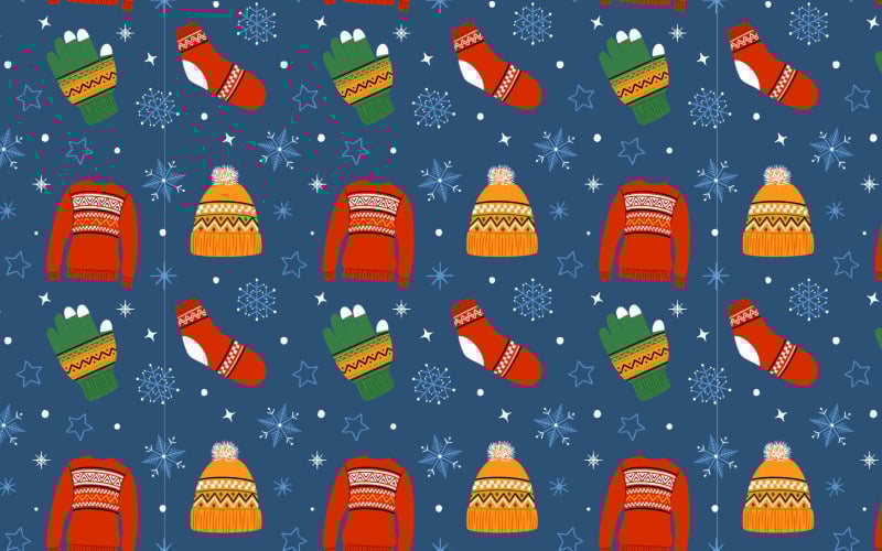 Padrão sem costura de Natal