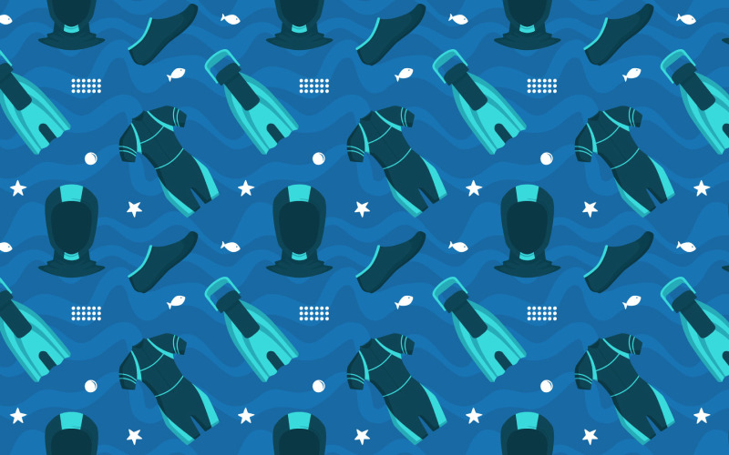 Dalış Sorunsuz Vektör Desen