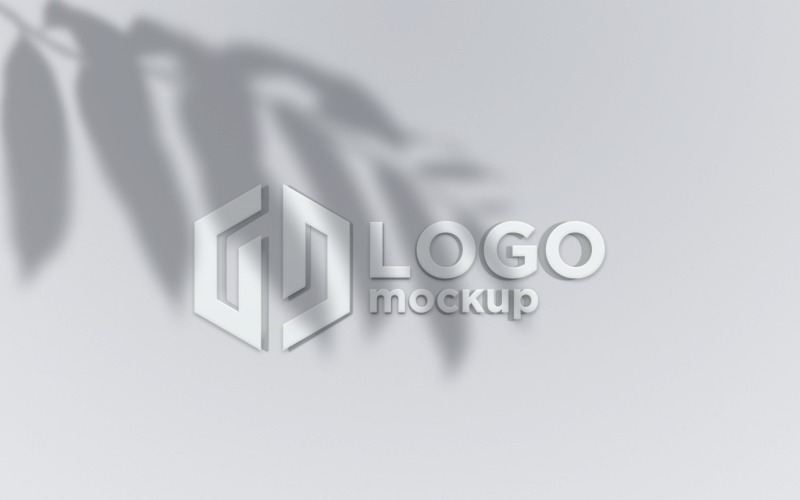 Minimalny szablon makiety logo