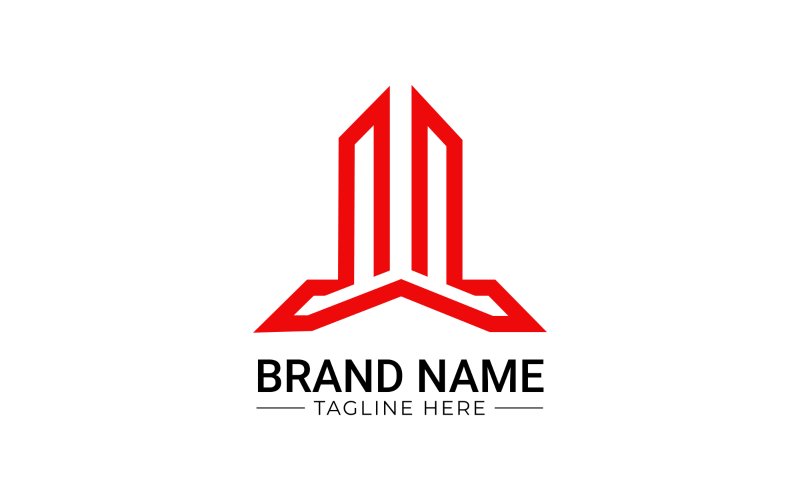 Design de marca de logotipo vetorial criativo