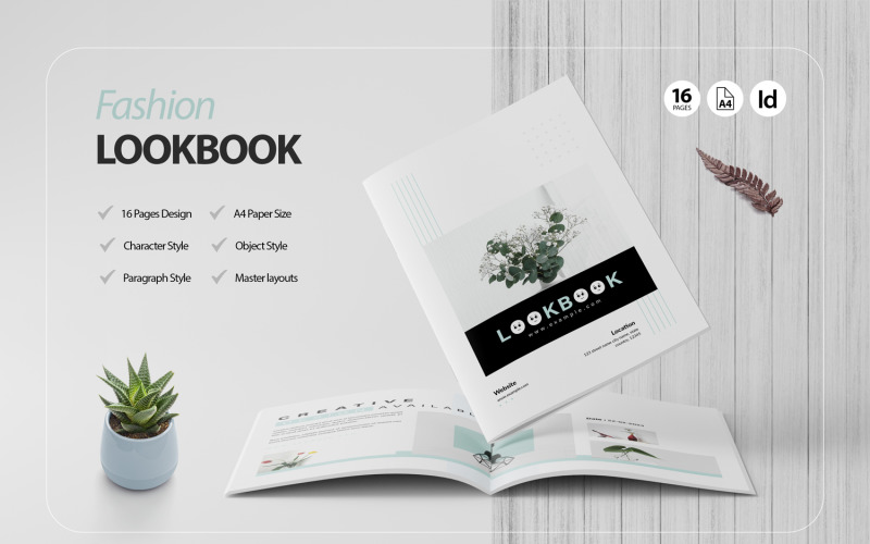 Lookbook - Modello Lookbook di moda da 16 pagine 2