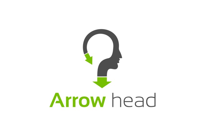 Pijlpuntlogo voor de website en applicatie