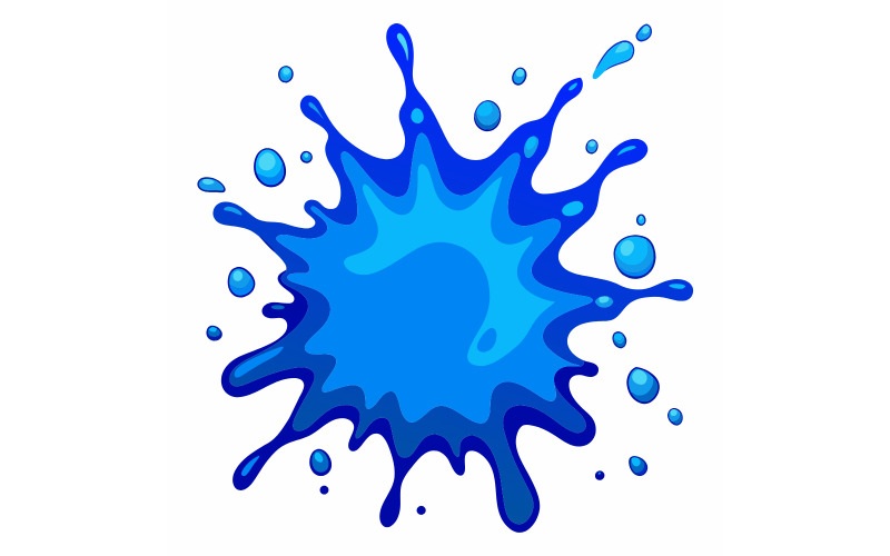 Splash Design Illustrator Vector #402619 - TemplateMonster