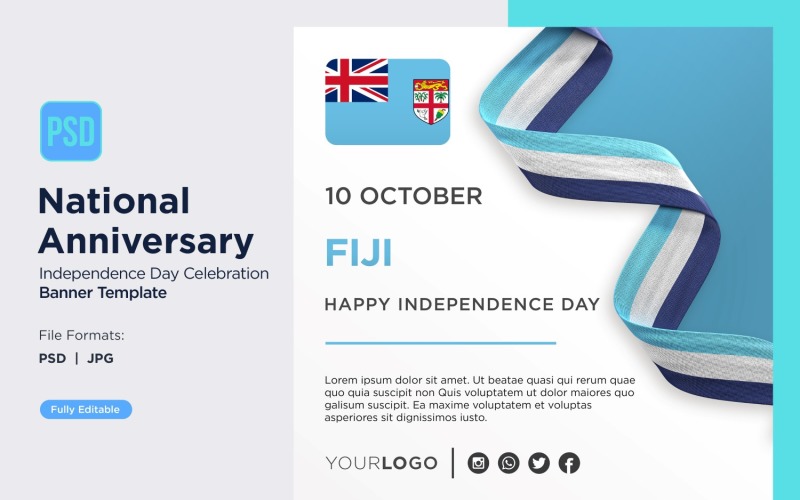 Viering van de nationale feestdag van Fiji