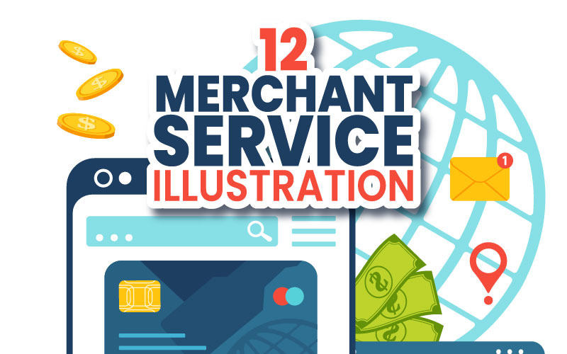 12 Ilustração de serviço comercial