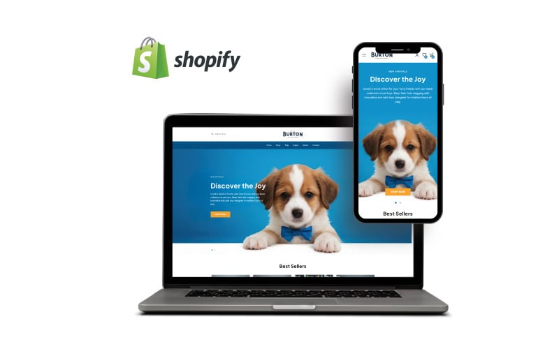 Burton - Thème Shopify 2.0 pour animaux de compagnie premium