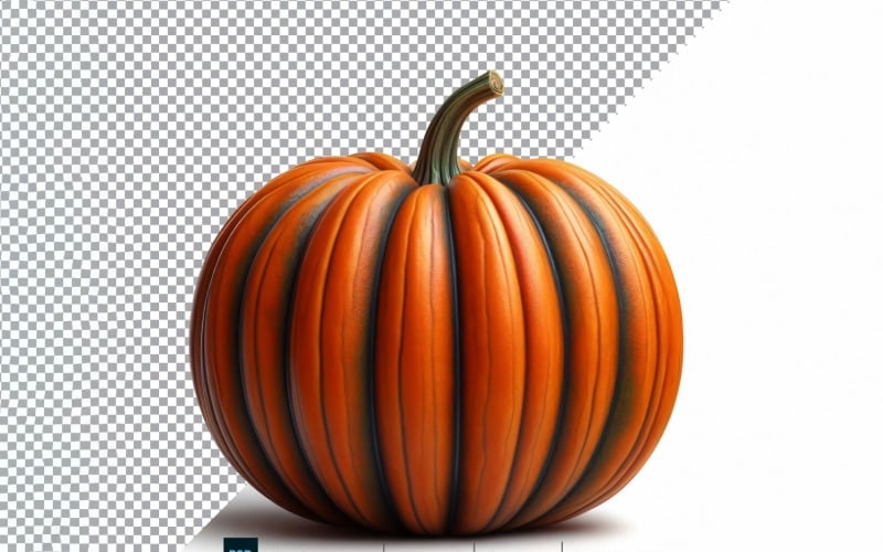 Pumpa färska grönsaker Transparent bakgrund 04