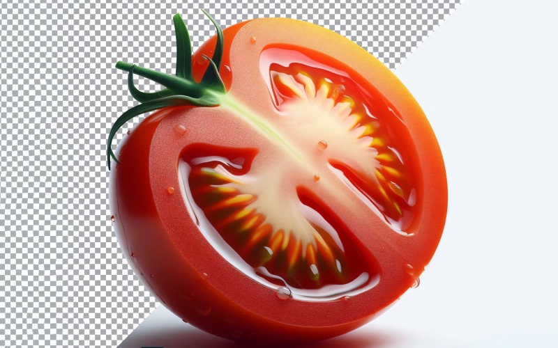 Tomat färsk grönsak Transparent bakgrund 05