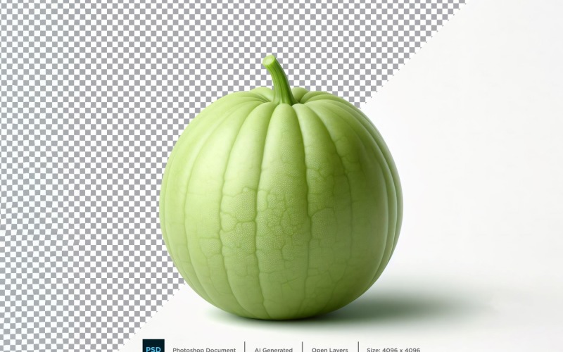 Apfelkürbis, frisches Gemüse, transparenter Hintergrund 13