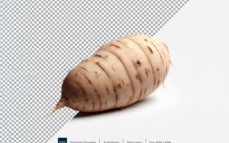 Yam Fresh Vegetable Transparent bakgrund 05