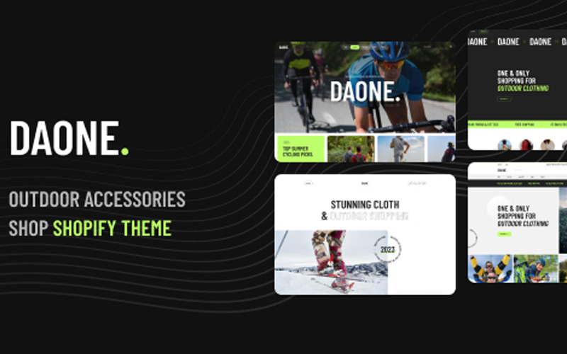 Daone Trekking en Sport Shopify-thema