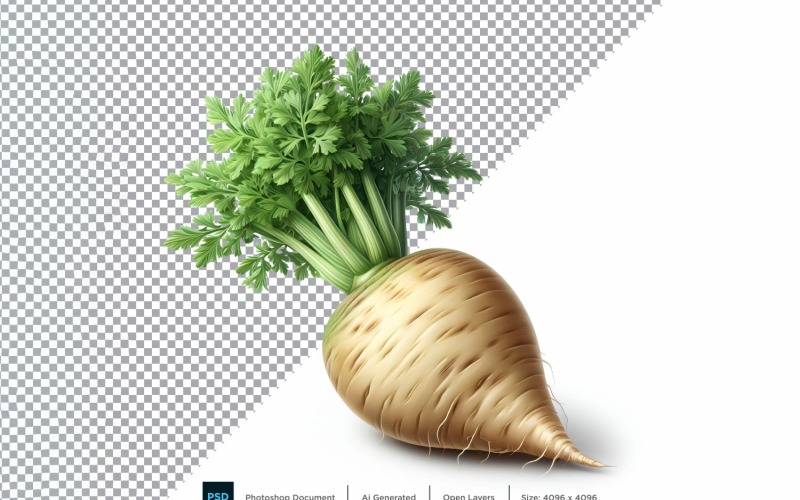 Paszternák friss zöldség átlátszó háttér 11