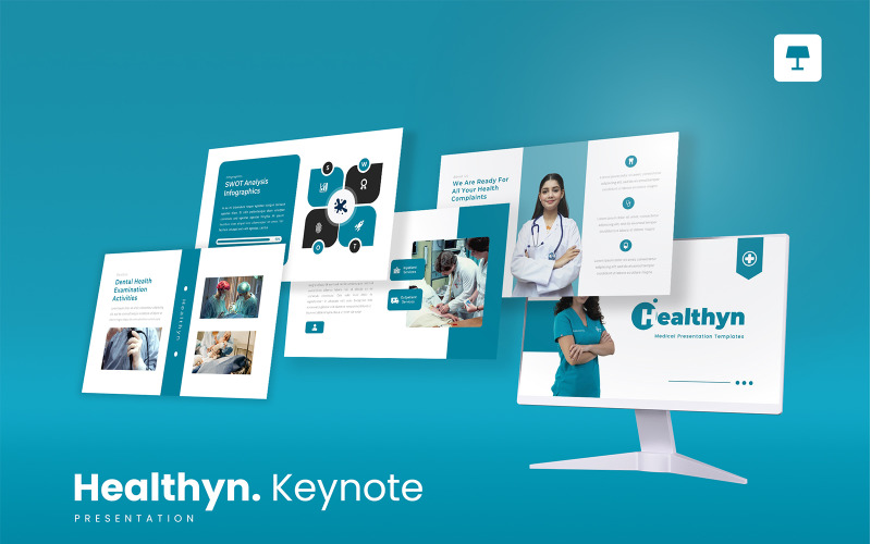 Healthyn – Modèle de présentation médicale