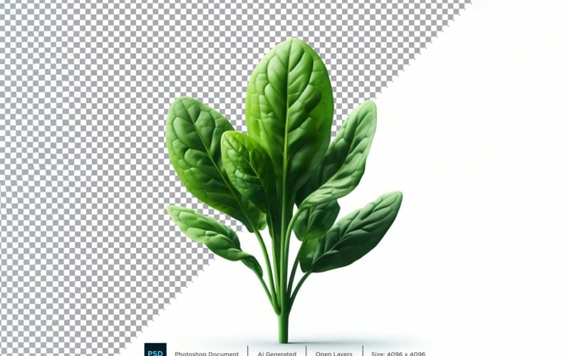 sorrel Färsk grönsak Transparent bakgrund 05
