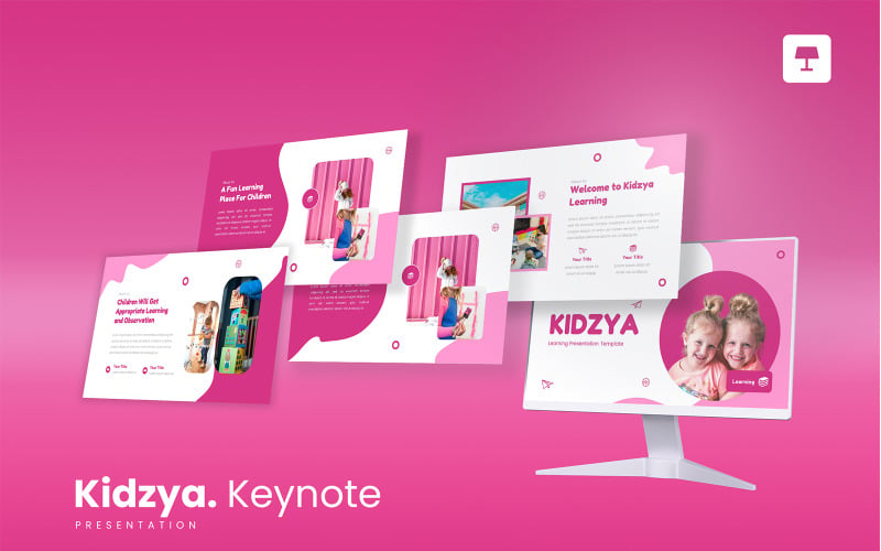 Kidzya – Modèle de présentation de l’Académie pour enfants