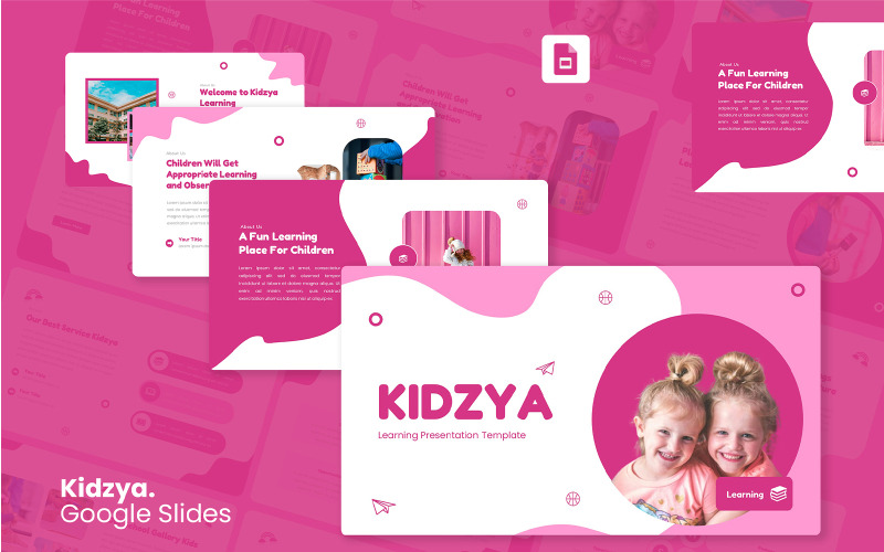 Kidzya – шаблон Google Slides Kids Academy