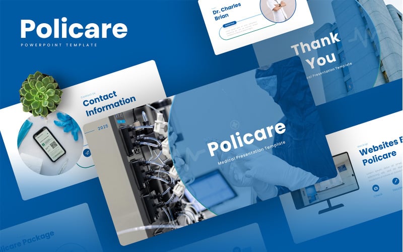 Policare – Medical PowerPoint Template
