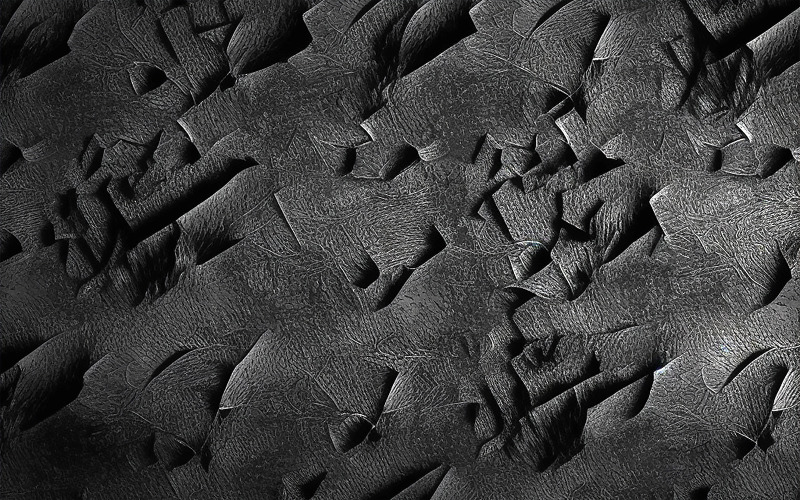 Fond de papier découpé foncé_motif de mur sombre_mur texturé noir et blanc