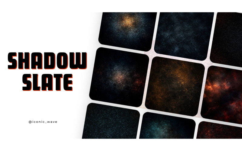 ShadowSlate 10 Темно-чорна фонова текстура JPG