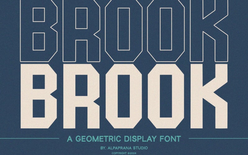 Brook - Geometrisk display