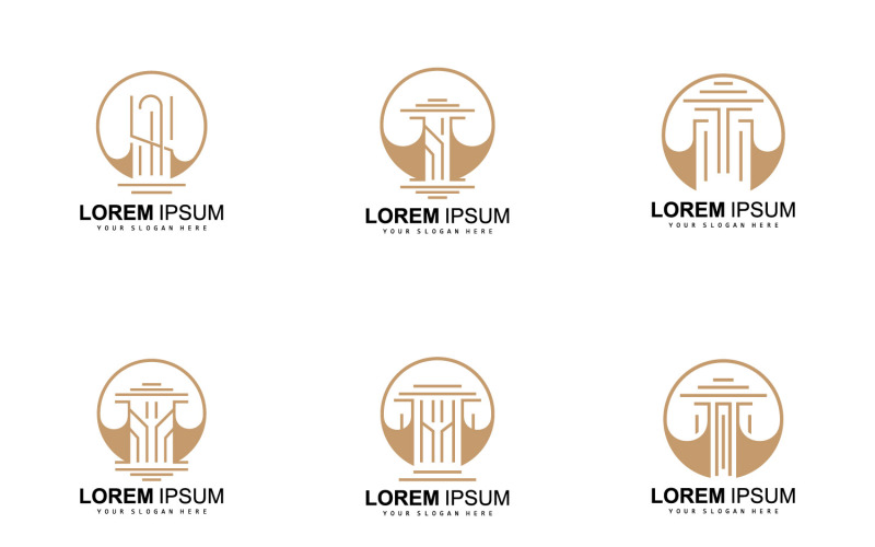 Pilier Logo Loi Conception Bâtiment ConstructionV3