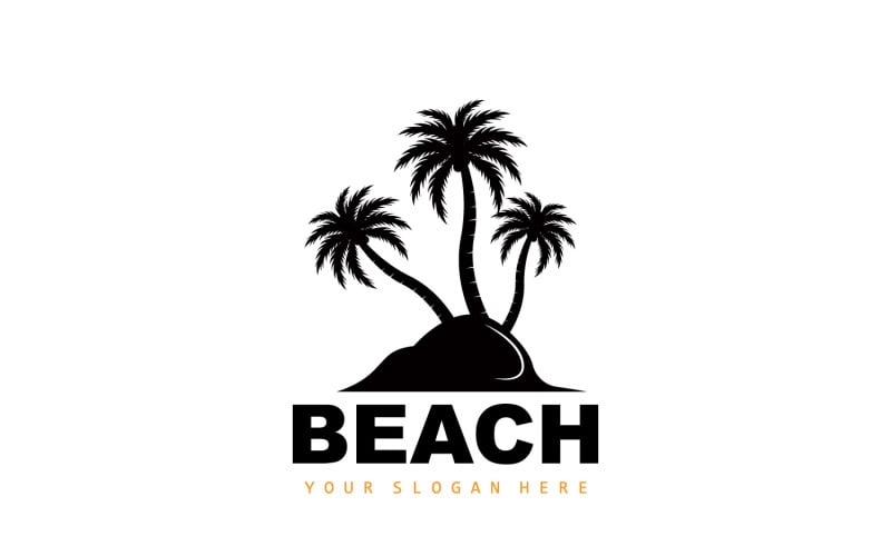 Palma Logo Beach Summer DesignV1
