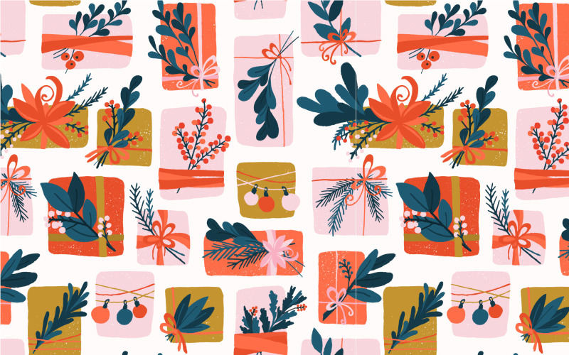 Hediye Kutusu Kusursuz Desen