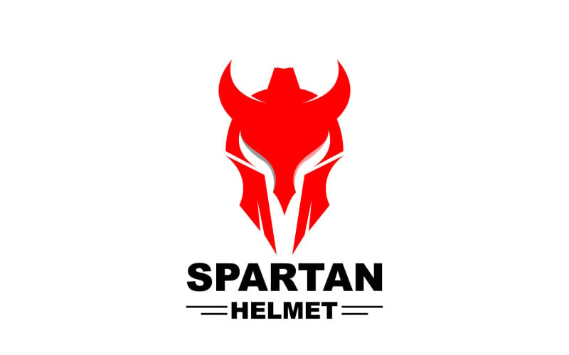 Spartalı Logo Vektör Siluet Şövalye DesignV3