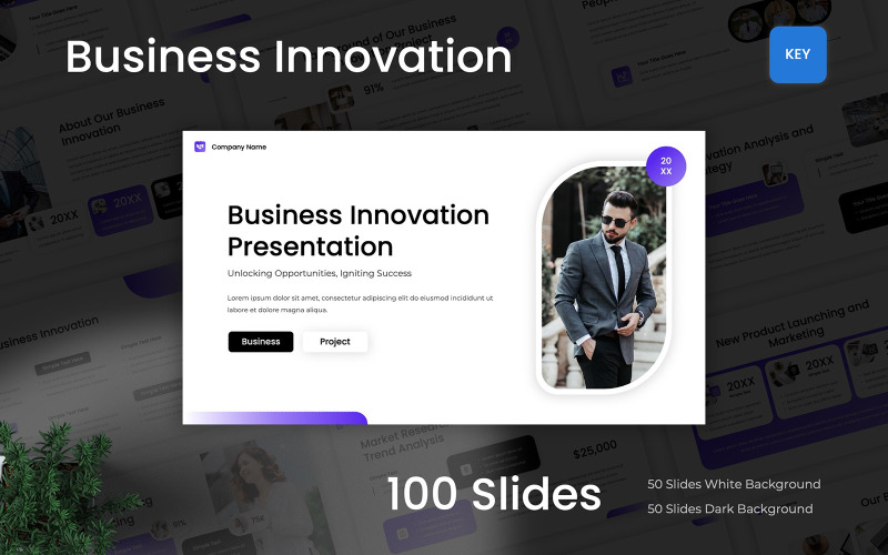 Business Innovation Keynote Template