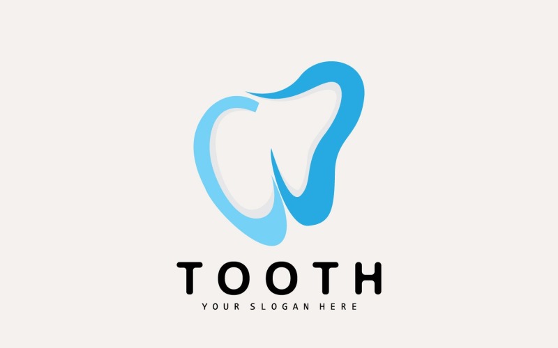 Логотип зуба Dental Health VectorV9