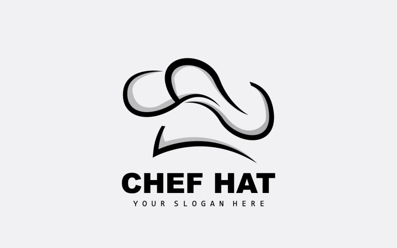 Chef Logo Design Ispirazione culinaria vettoreV24