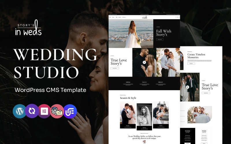 Inweds – Mehrzweck-WordPress-Elementor-Theme für Hochzeitsorte
