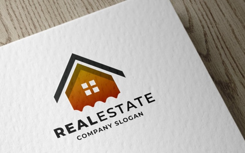 Moderní Dům Real Estate Logo