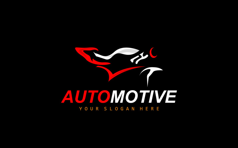 Logo motocykla MotoSport pojazdu wektor v3