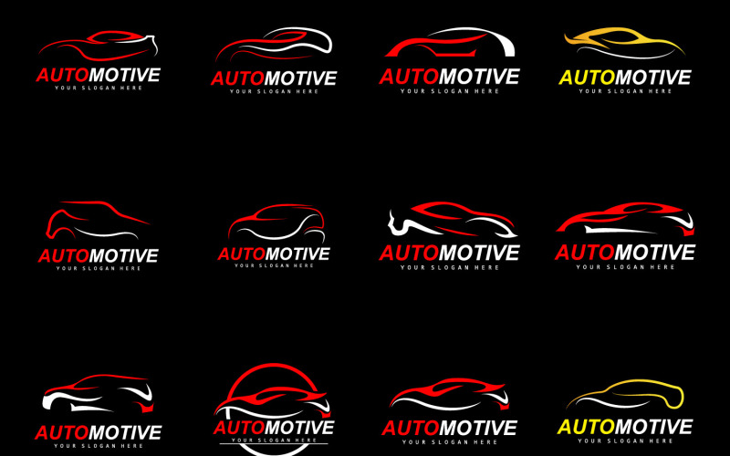Logo motocyklu MotoSport Vehicle Vector v1