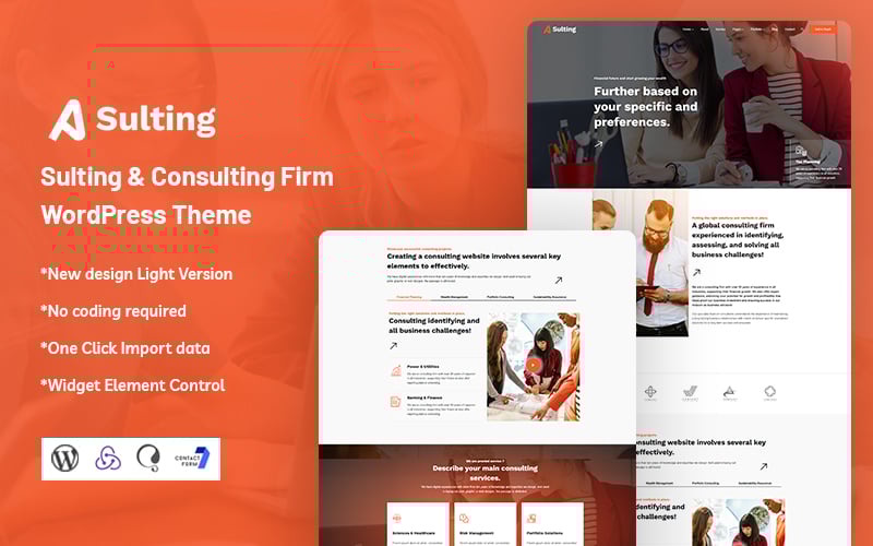 Sulting - Tema WordPress para empresa de consultoria