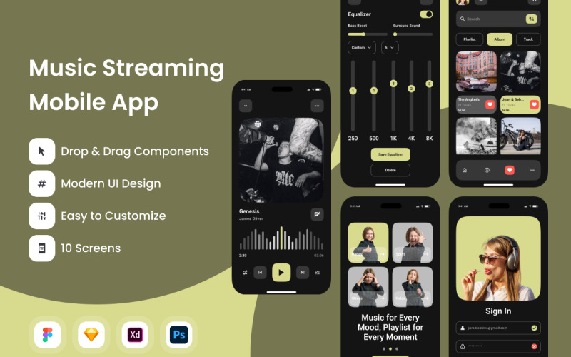 Astro Sound - Müzik Yayını Mobil Uygulaması