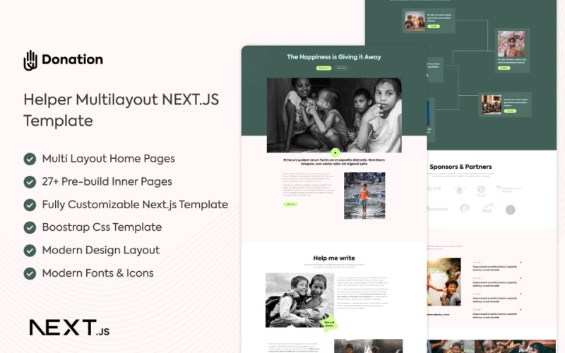 Donation Next JS Template #406636 TemplateMonster Donation Next JS Template #406636 TemplateMonster