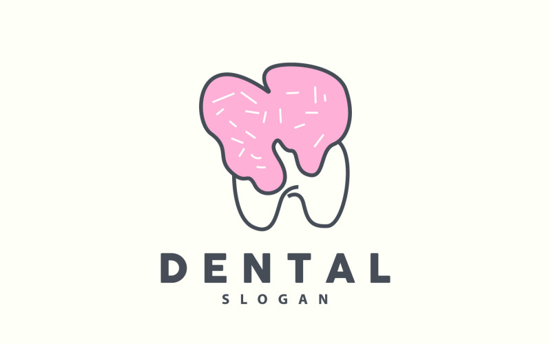 Logo zęba Dental Health Vector CareV3Tooth logo Dental Health Vector Care