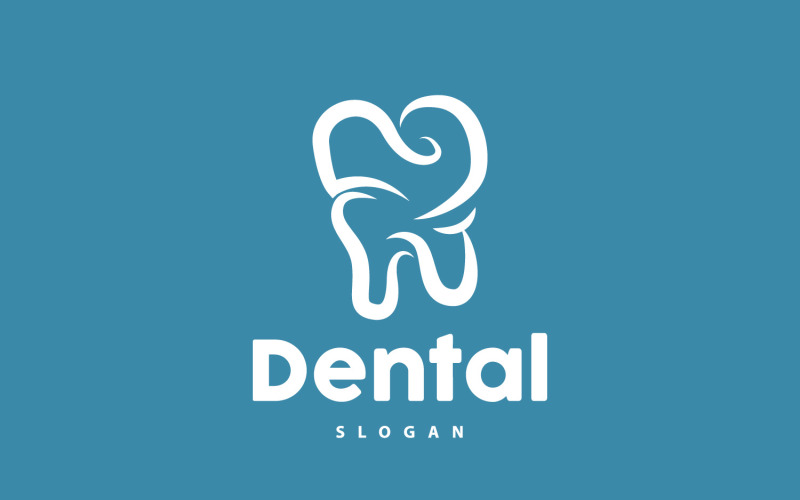 Логотип зуба Dental Health Vector CareV24