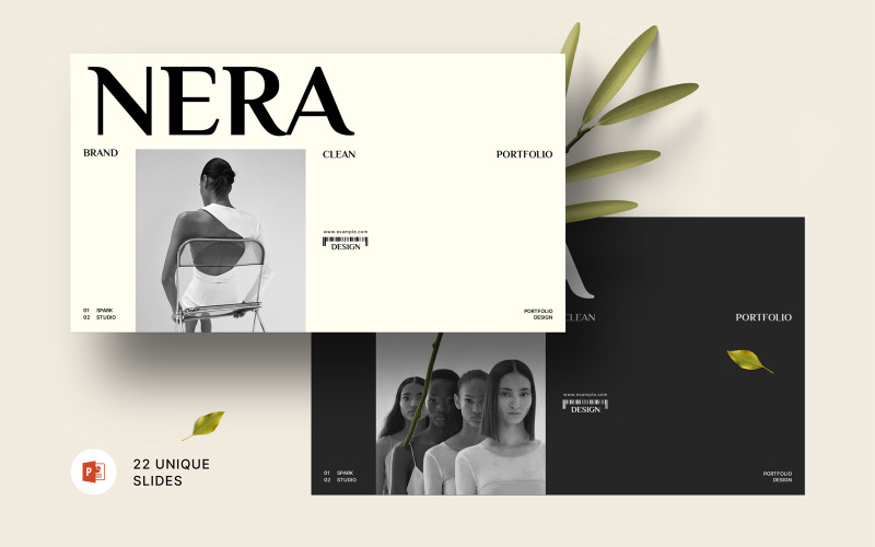Nera Portfolio-ontwerpsjabloon