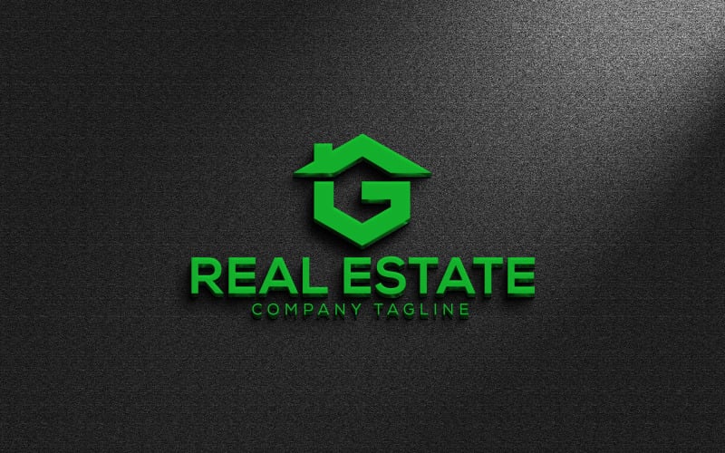 Onroerend goed Logo ontwerpsjabloon