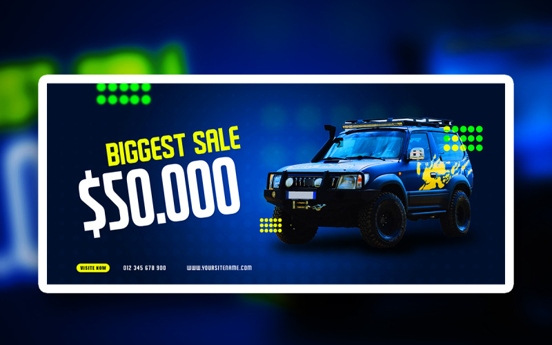 Premium-Werbebanner-PSD-Design