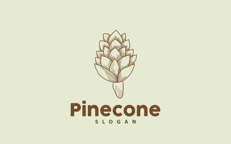 Logotipo De Piña Diseño Simple PinoV25