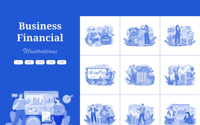 M700_ Financial Illustration Pack